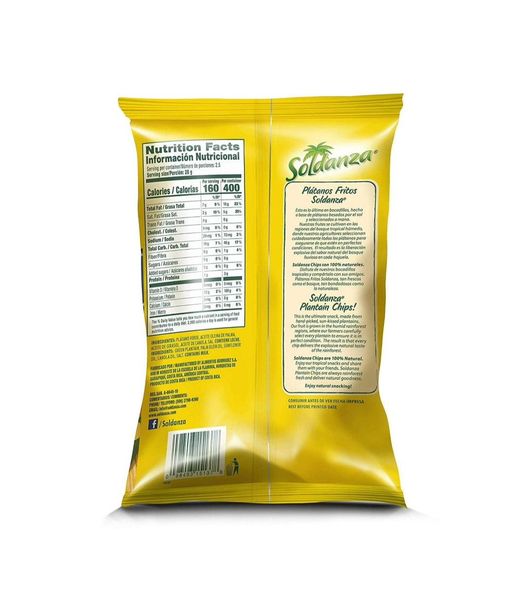 Soldanza Plantain Chips