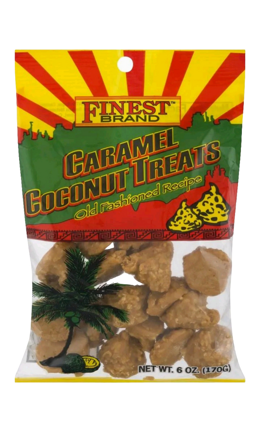 Finest Brand Caramel Coconut Treats 6oz