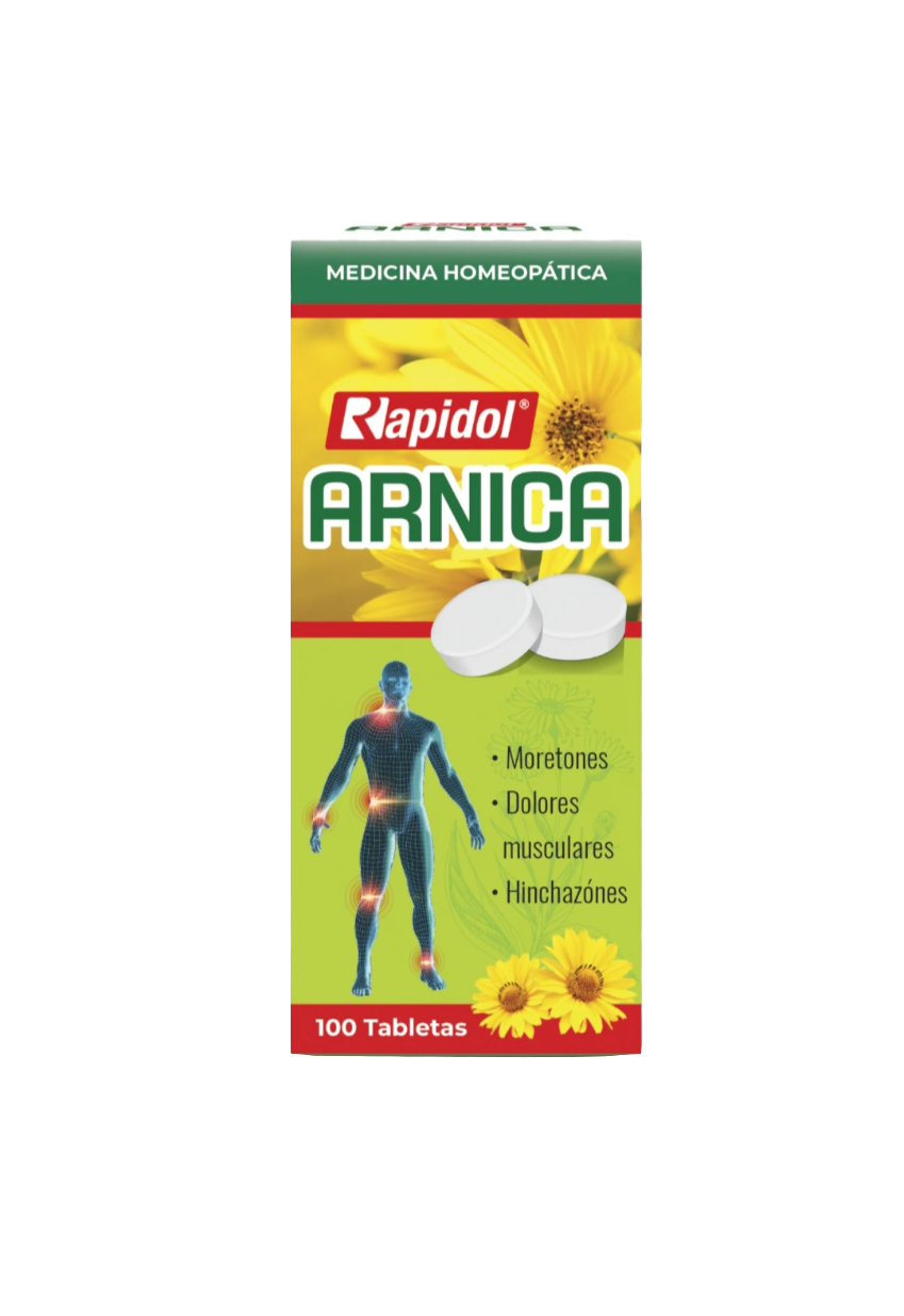 Rapidol® Arnica Tablets 100 Counts  .