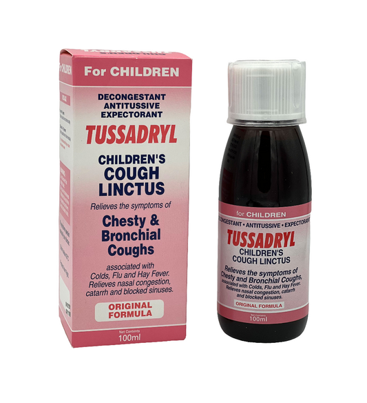 Tussadryl Children Cough Linctus 100ml